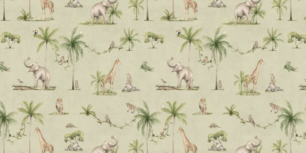 Joyful Jungle - Green - 120